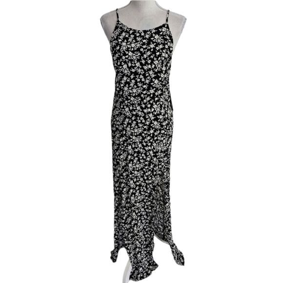Lulu's "Lily Jane" Floral Split Leg Maxi Dress - Picture 2 of 10